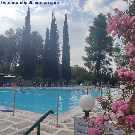 Ermis Hotel Lutrá Ipátisz Kültér fotó