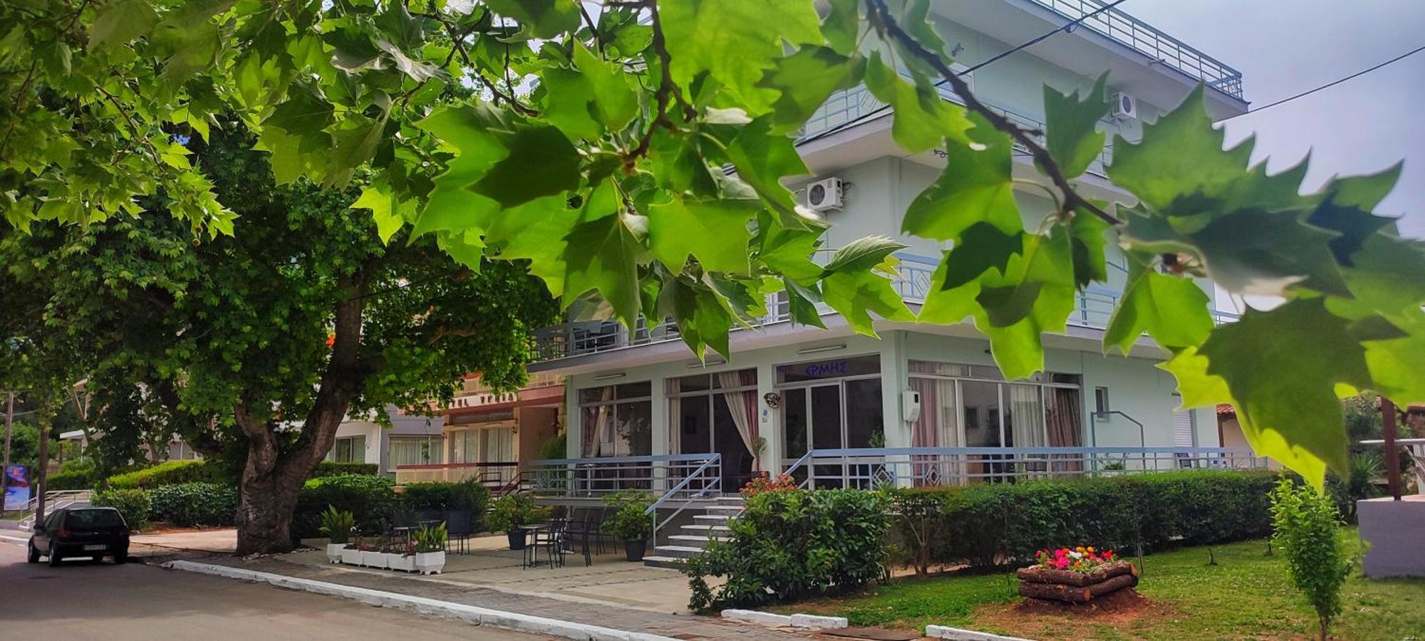 Ermis Hotel Lutrá Ipátisz Kültér fotó