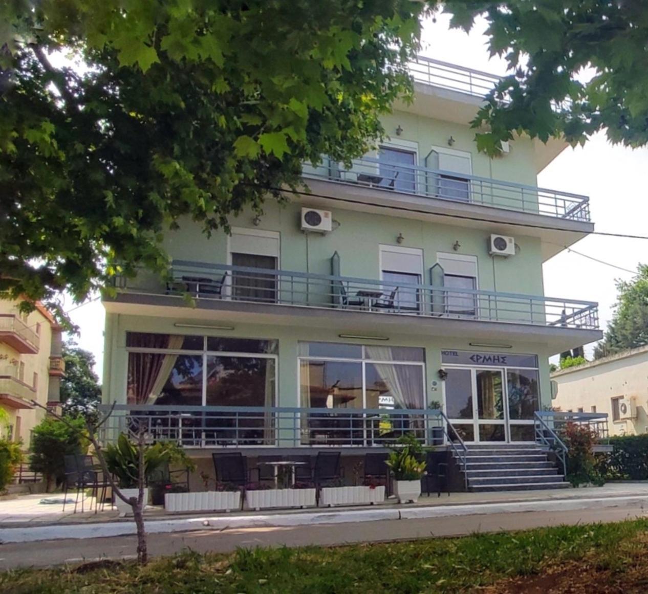 Ermis Hotel Lutrá Ipátisz Kültér fotó