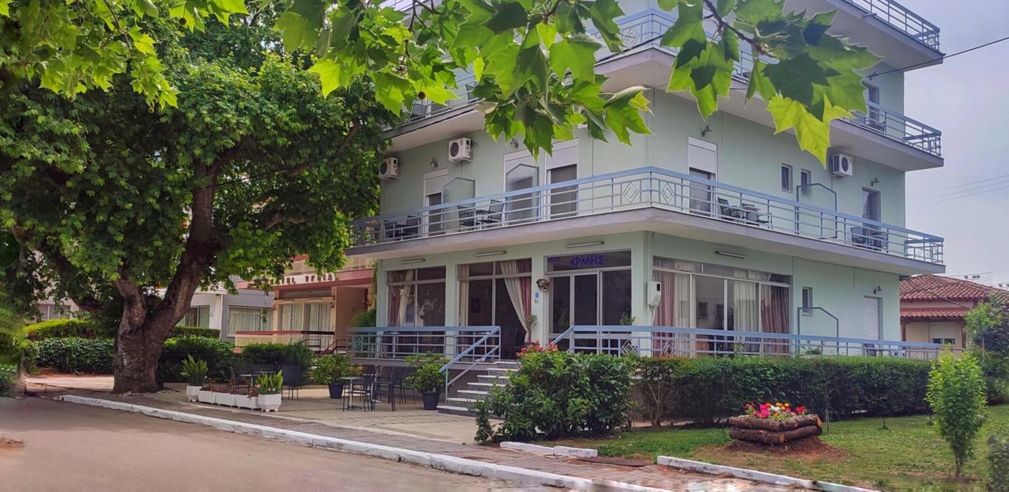 Ermis Hotel Lutrá Ipátisz Kültér fotó