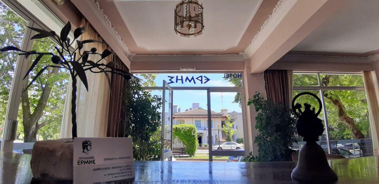 Ermis Hotel Lutrá Ipátisz Kültér fotó
